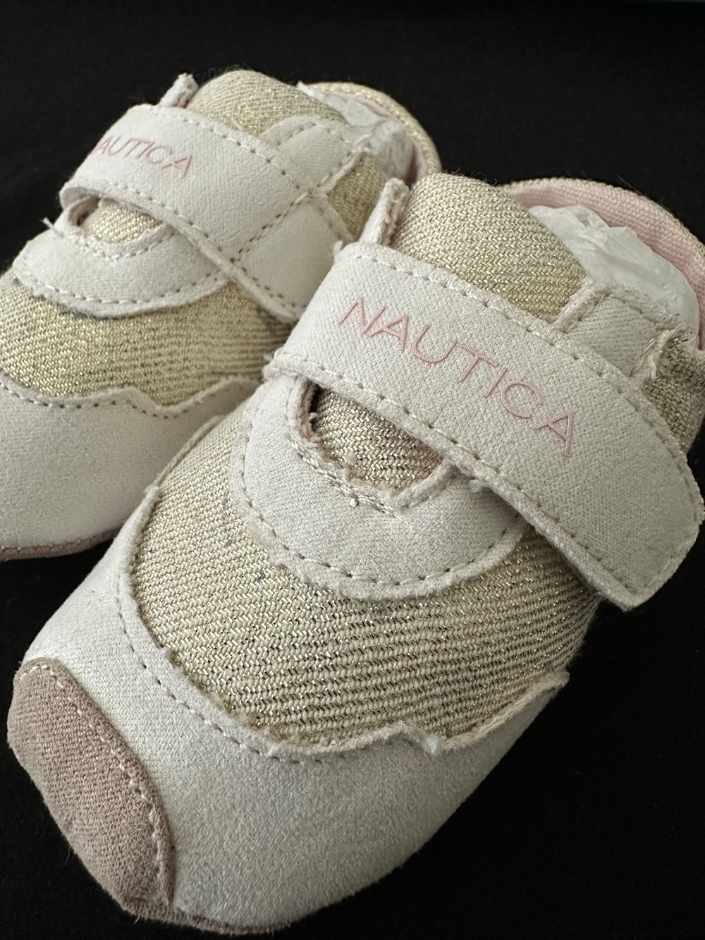 Nautica Fielding baby girl shoes size 3 pre-walk NWOT